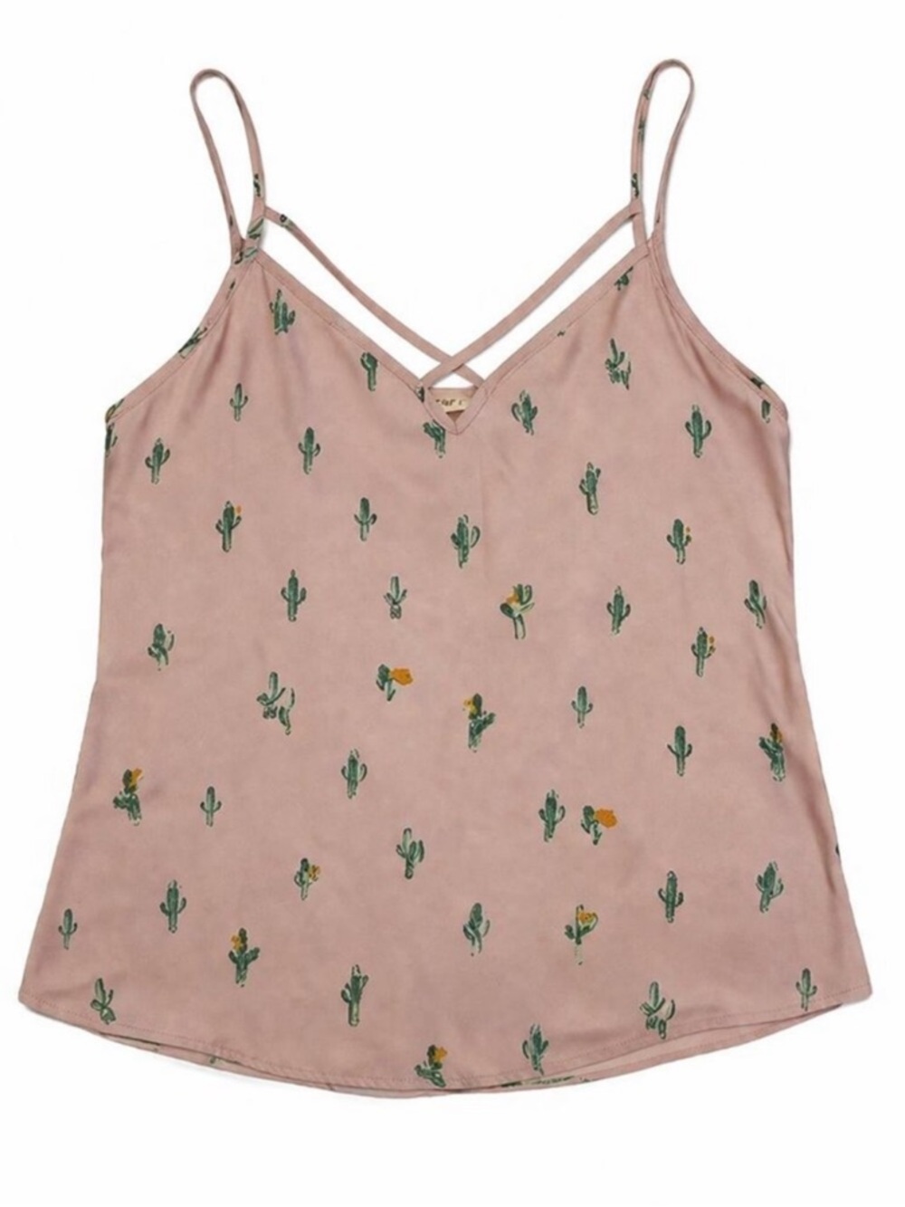 Crescent Cactus Strappy Tank